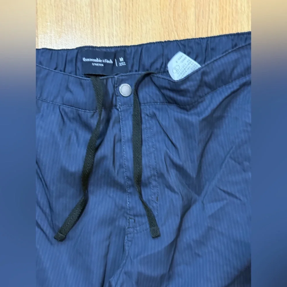 Abercrombie & Fitch Navy Athletic Shorts